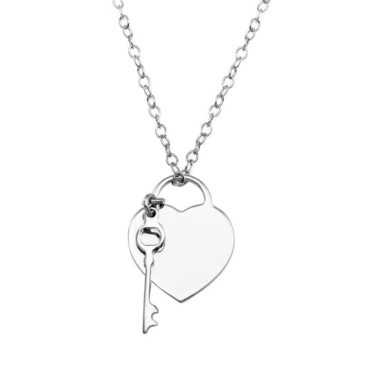 Love Key Necklace