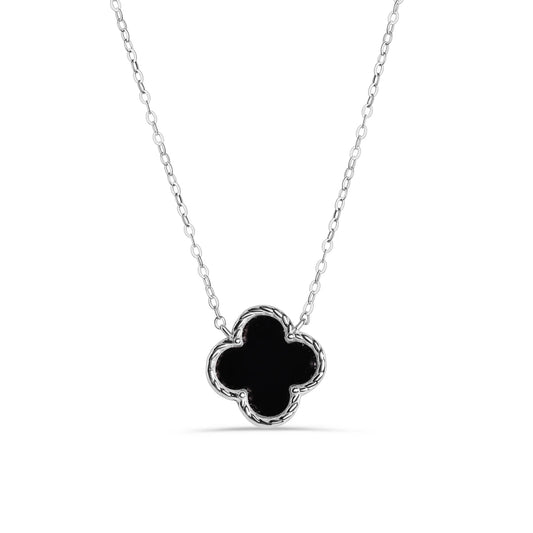 Black Clover Necklace