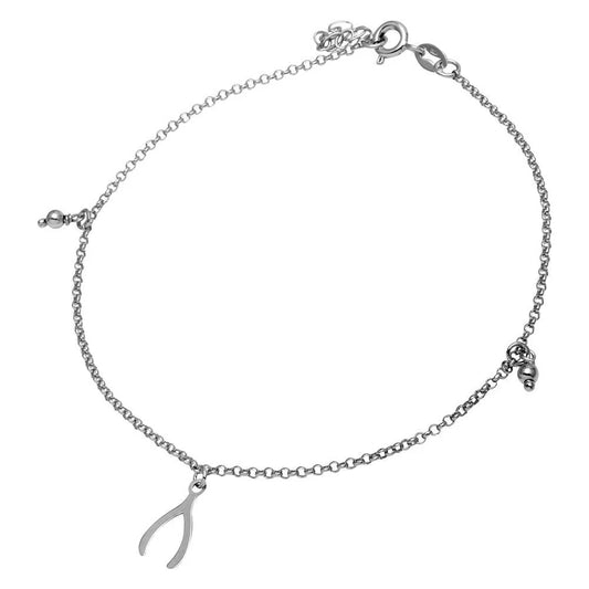 Wishbone Anklet