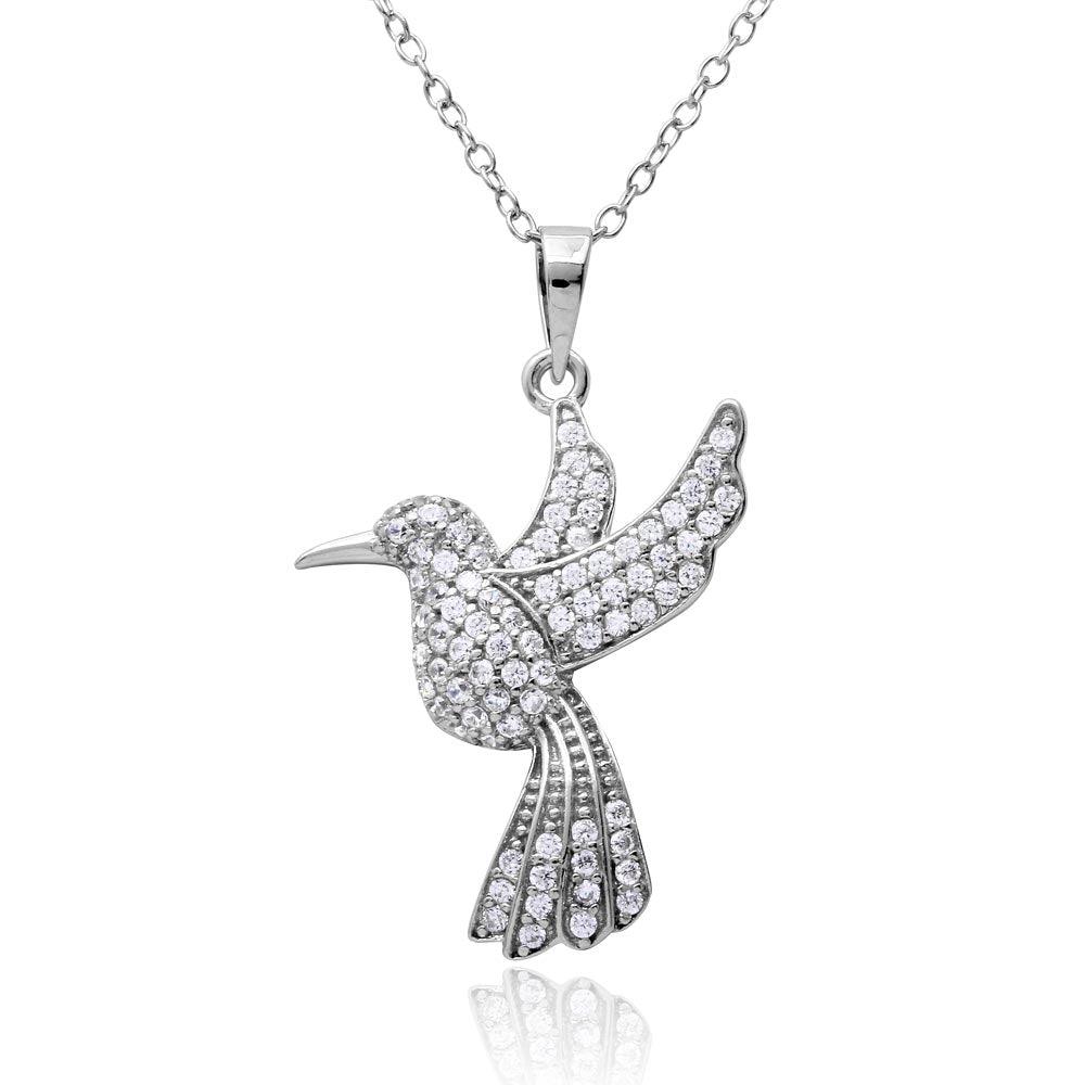 CZ Bird Necklace